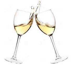 clinking wine glasses